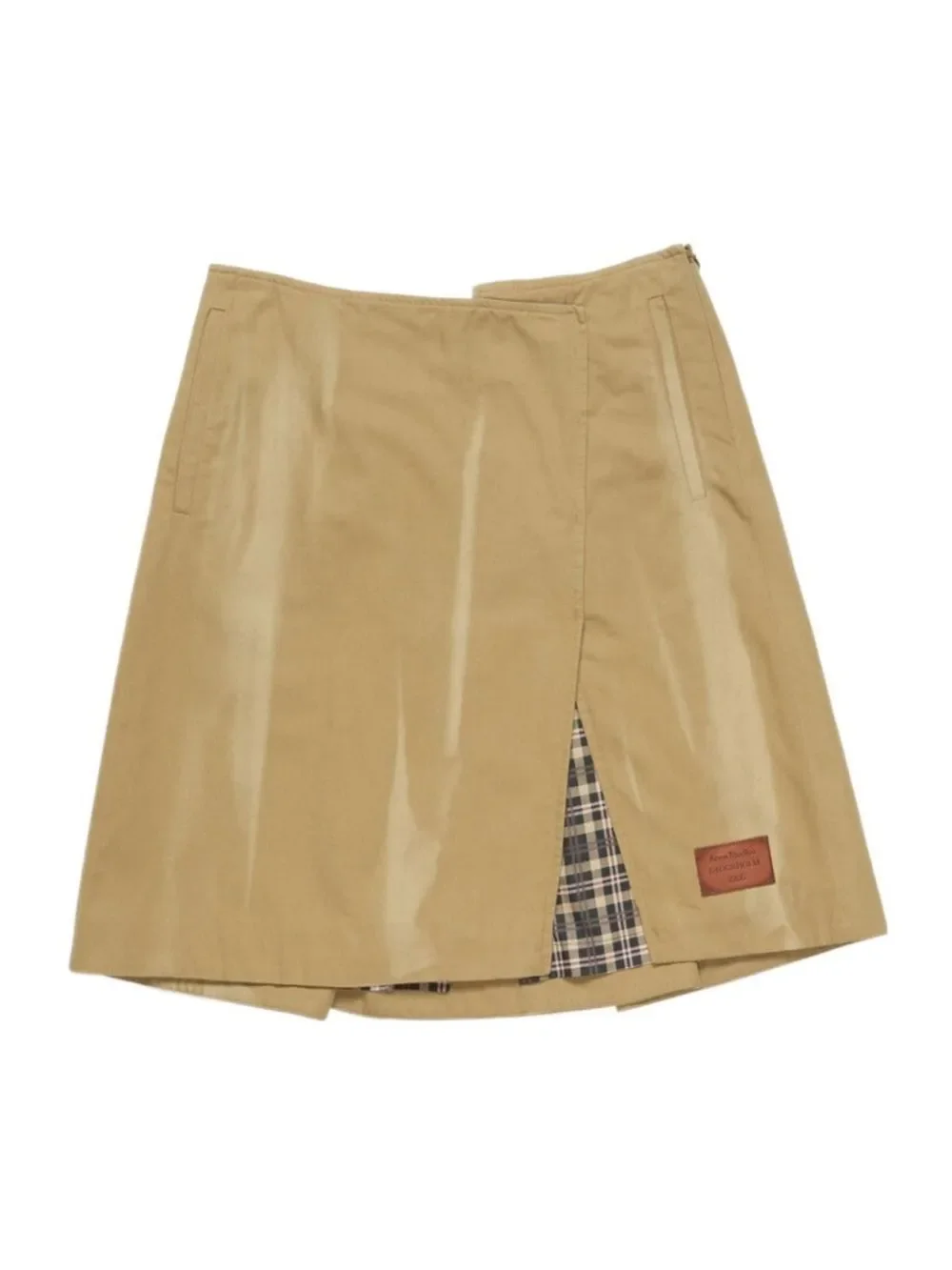 New Acne Studios Twill Midi Skirt Size 36